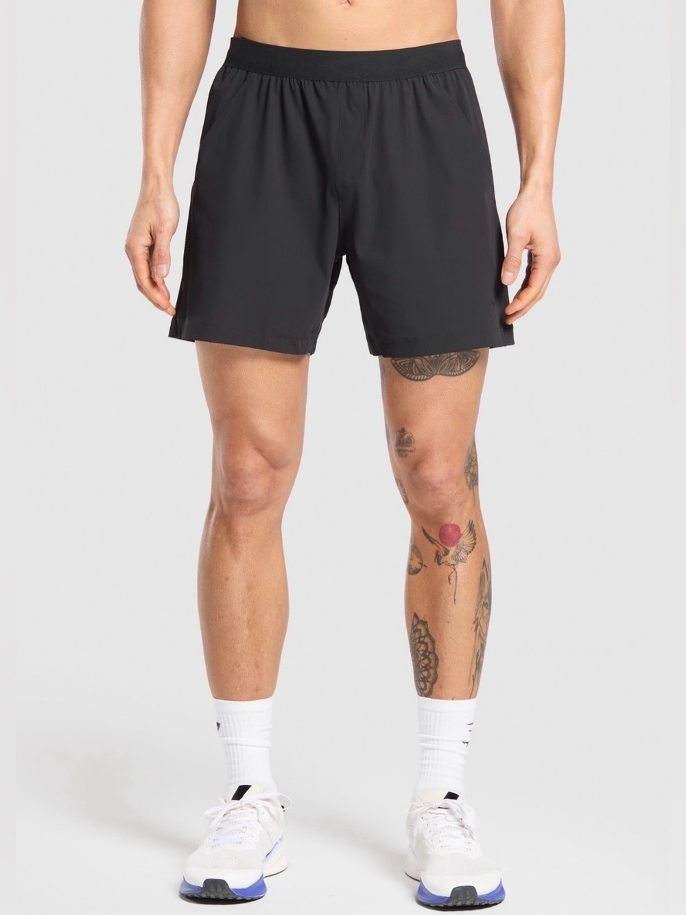 Gymshark Hybrid Shorts 6" - Size Small - Black